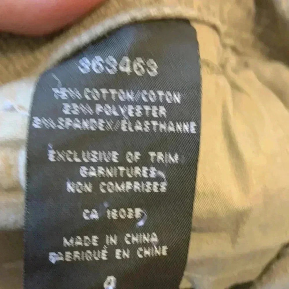 Nicole Miller midrise pants cotton/polyester/spandex - Picture 5 of 6